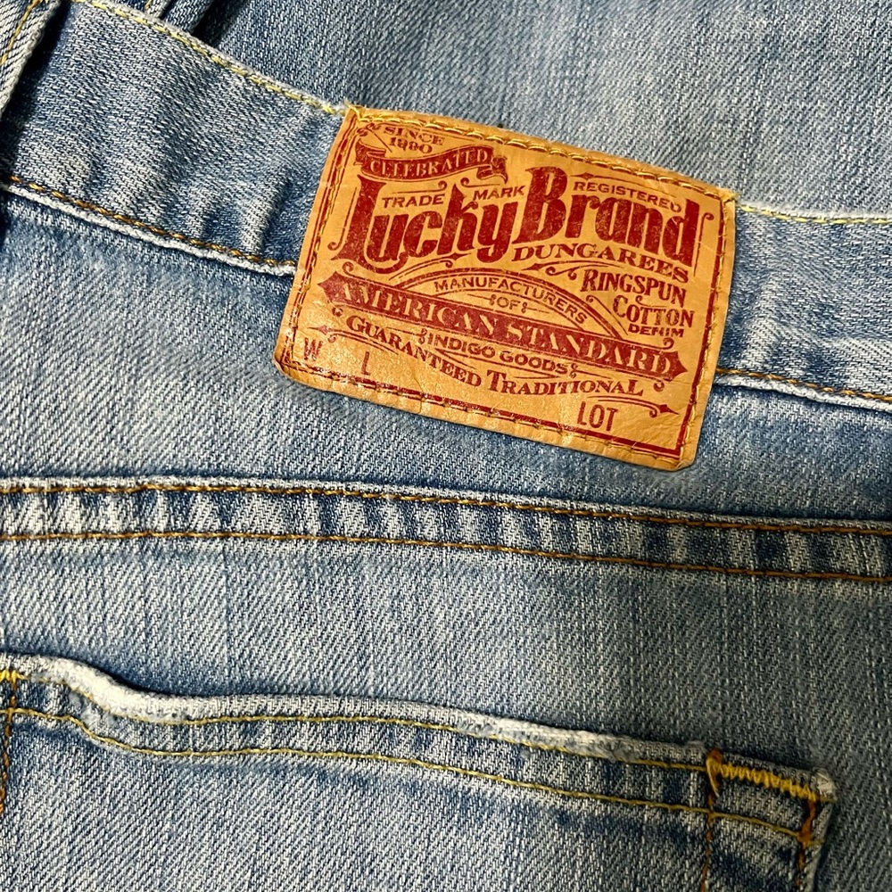 Lucky brand jeans, light blue denim - Picture 4 of 7